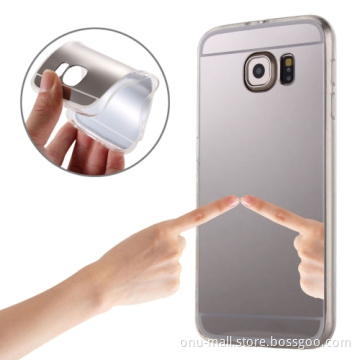 Electroplating Mirror TPU Protective Case for Samsung Galaxy S7 Mobile Case